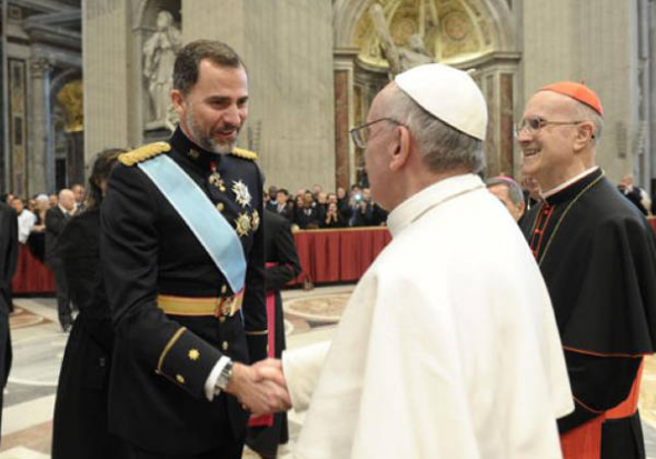 Bergoglio y Felipe