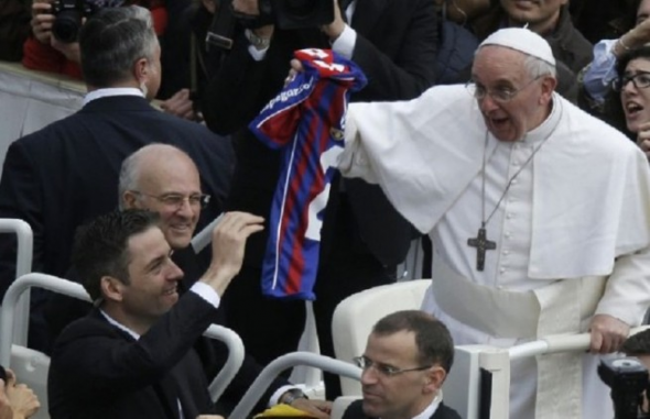 Bergoglio y fútbol