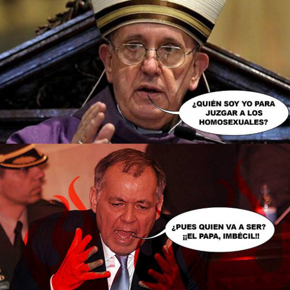 Bergoglio juzgar gay