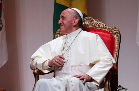 Bergoglio visita Brasil 2013