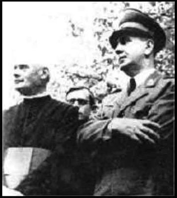 Católico Saric con Nazi Ante Pavelic en Sarajevo