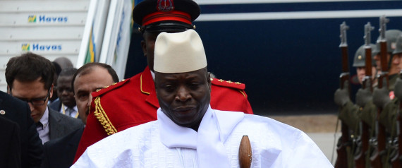 Jammed presidente Gambia