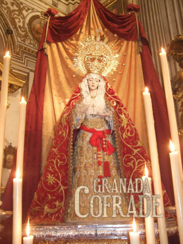 Virgen Remedios fajin teniente general MADOC Granada 2014