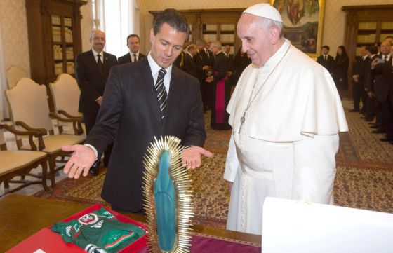 Bergoglio y Peña Prieto 2014