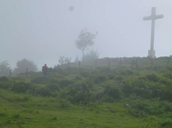 Cruz en Monte Pagoeta (Guipuzcoa)