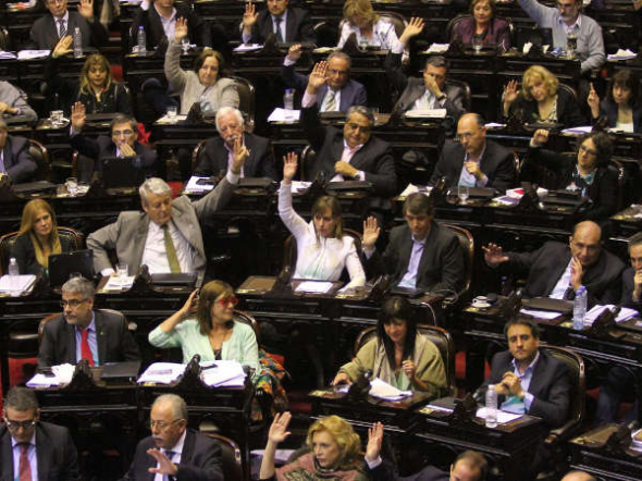 diputados Argentina votan nuevo Código Civil 2014