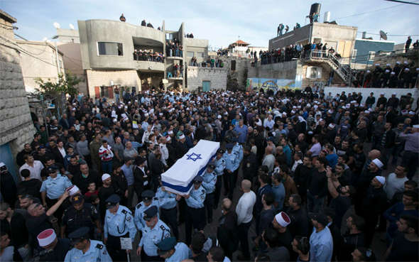 funeral asesinados Jerusalén 2014
