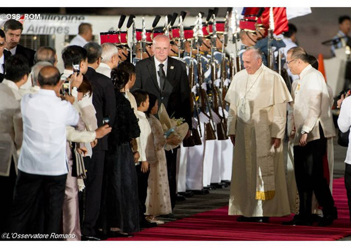 Bergoglio en Filipinas 2015