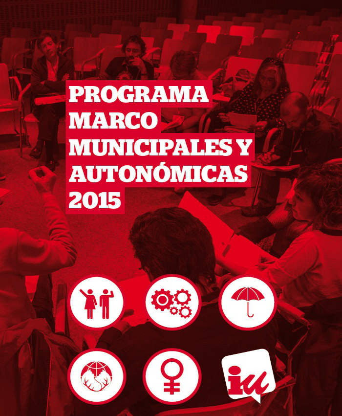 Progama elecciones municipales IU 2015