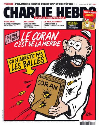 Caricaturas del semanario Charlie  Hebdo  