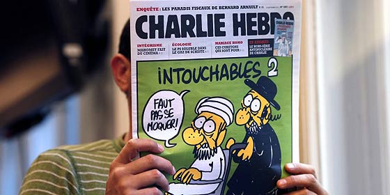 Caricaturas del semanario Charlie  Hebdo  