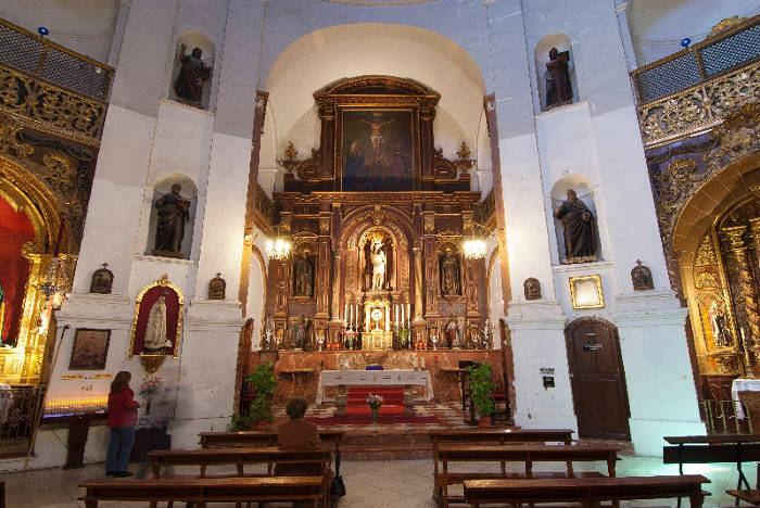 Iglesia Cristo de la Salud en Málaga restaurada por la Junta de Andalucía.  2015