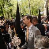 Felipe VI procesiones semana santa Sevilla 2015