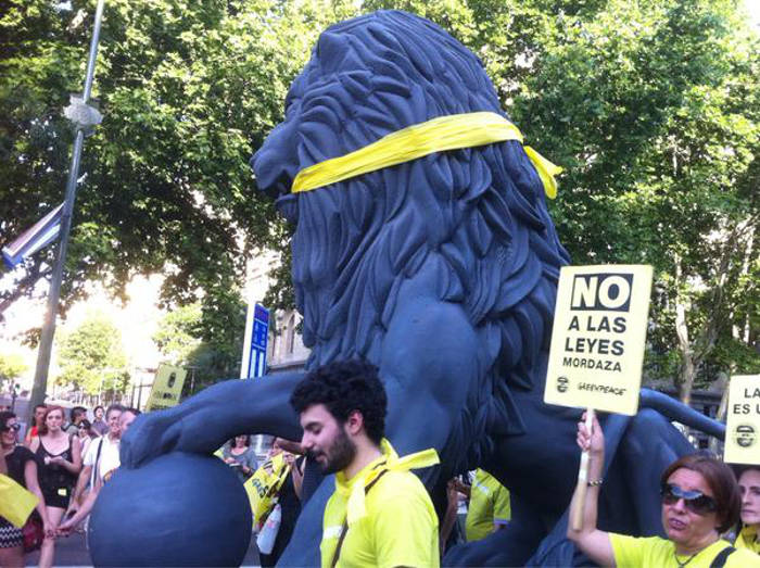 protestas Ley Mordaza 2015 Madrid 1