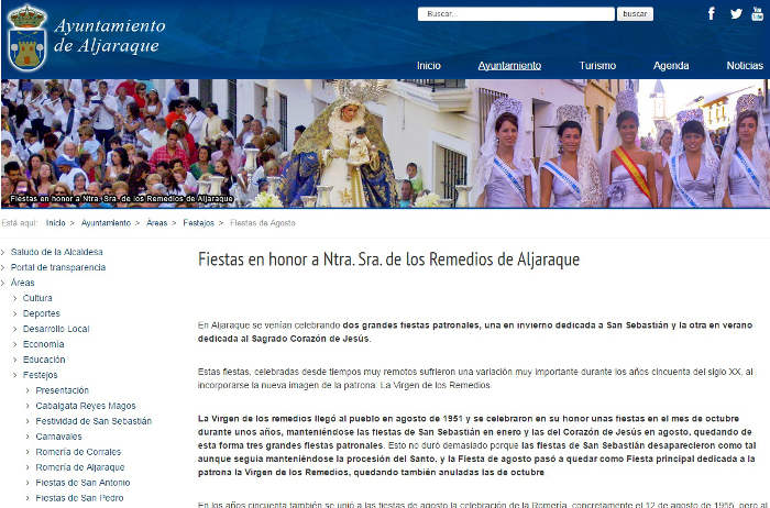 web confesional Aljaraque