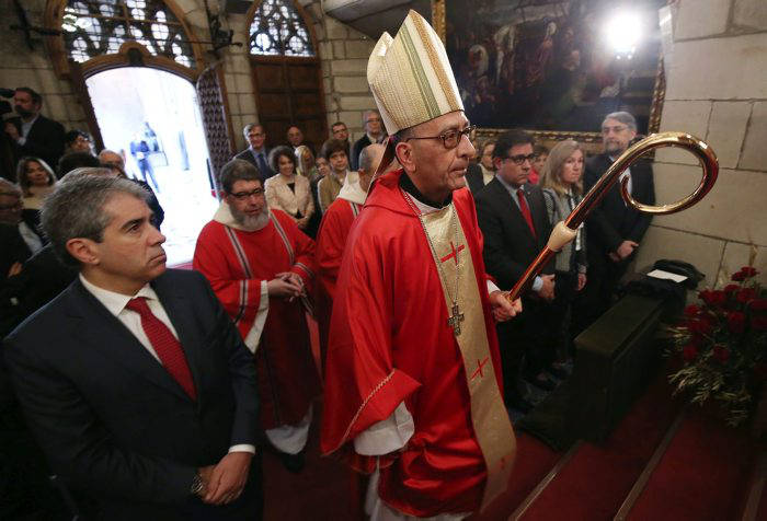 misa san Jordi en Palau Generalitat 2016 b