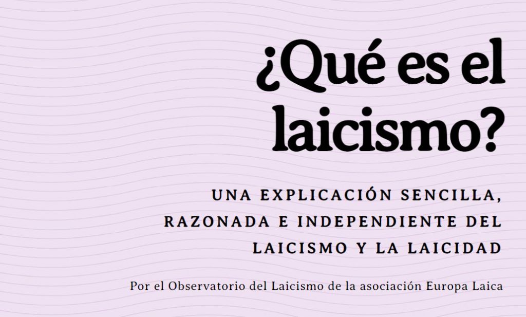 Qué Es El Laicismo El Observatorio Del Laicismo 4082