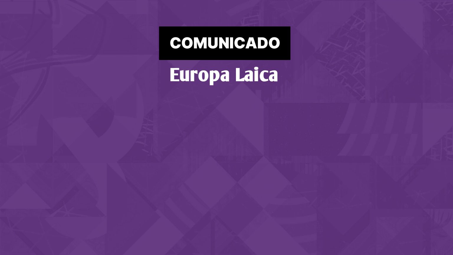 El Observatorio Del Laicismo Por Un Estado Laico Por La Libertad De Conciencia 5932