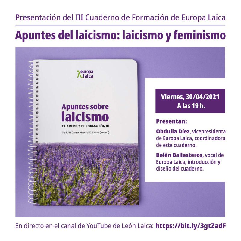 Este Viernes No Os Podéis Perder La Presentación Del 3er Cuaderno De Formación “feminismo Y 0974