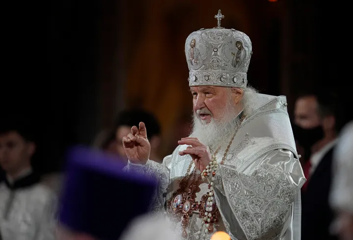 Patriarca Kirill de la Iglesia Ortodoxa