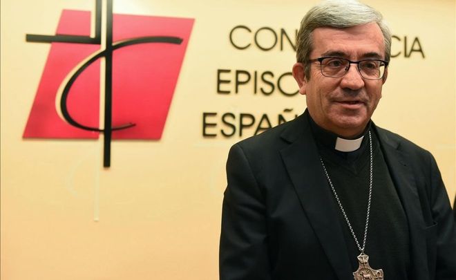 El portavoz de la Conferencia Episcopal, Luis Argüello. /
