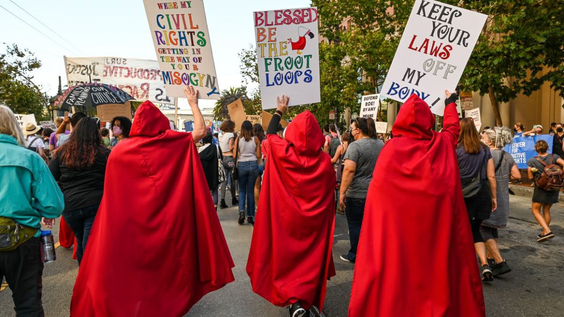 Manifestación a favor del aborto en San Francisco (EEUU)