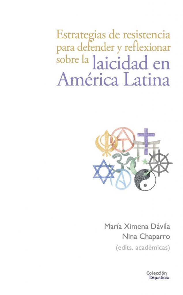 Portada del libro "Estrategias de resistencia para defender y reflexionar sobre la laicidad en América Latina"