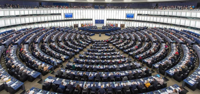 Sesión del Parlamento Europeo con sede en Bruselas