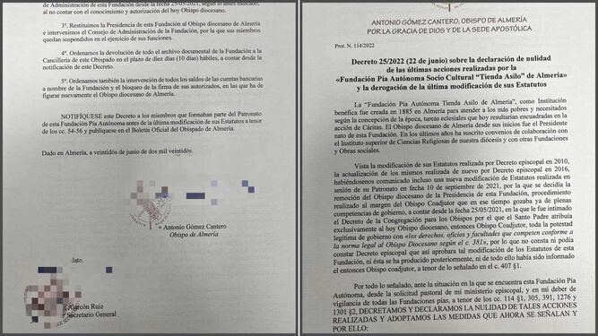 Decreto sobre la declaración de nulidad. / DDA