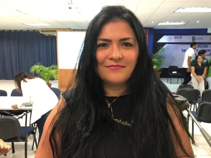 Yunitzilim Rodríguez Pedraza, integrante de la Red Feminista Quintanarroense