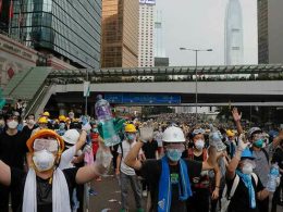 Protesta en Hong Kong por la ley de extradición a China