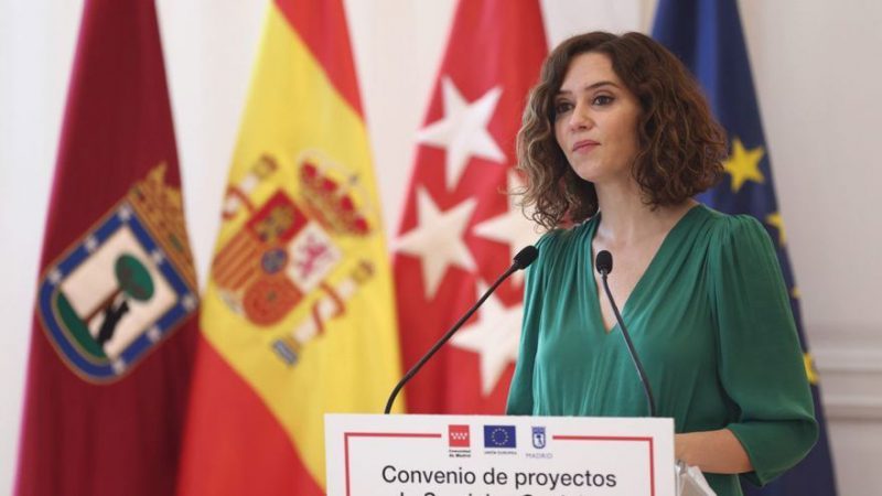 La presidenta de la Comunidad de Madrid, Isabel Díaz Ayuso Eduardo Parra -