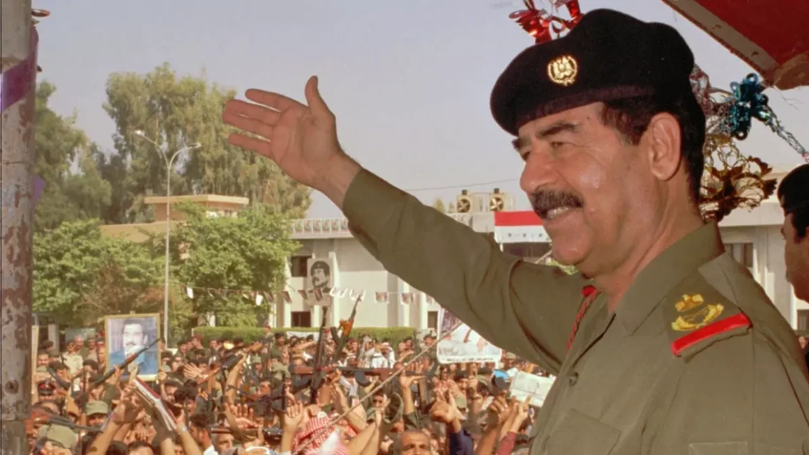 El dictador iraquí Sadam Husein