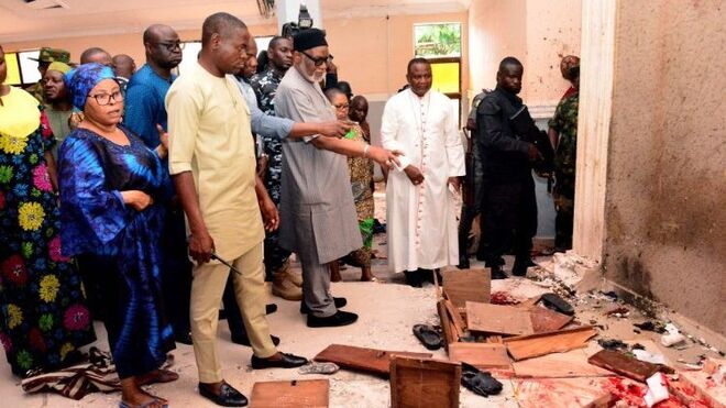 Iglesia nigeriana atacada