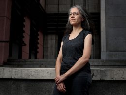 Olga Belmonte en el barrio de Chamberi en Madrid, el 11 de julio de 2022.Jaime Villanueva