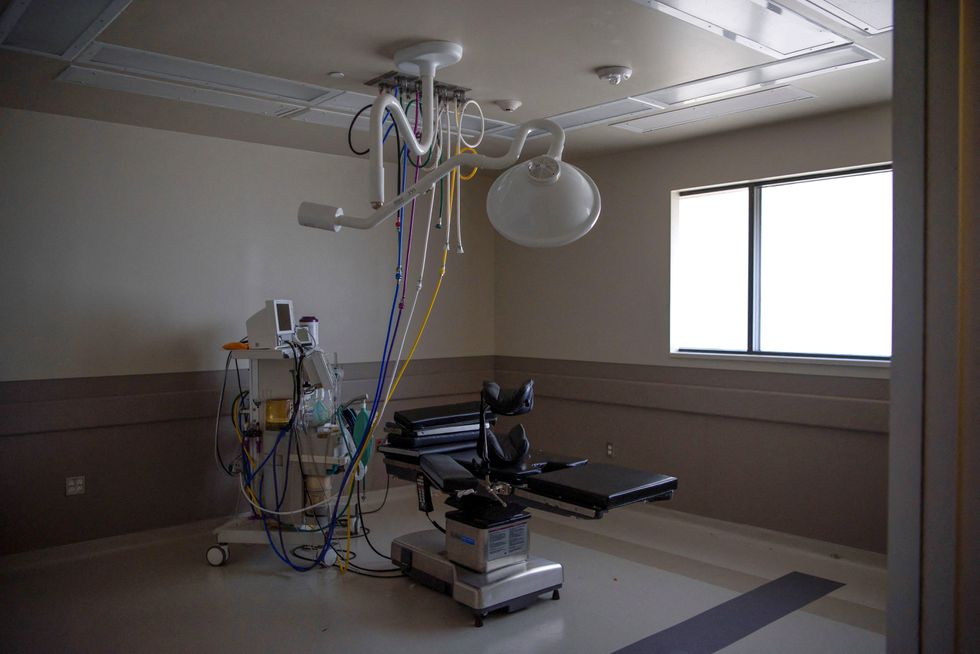 Una sala de operaciones en la clínica abortiva Alamo, clausurada, el 16 de agosto de 2022, en San Antonio, Texas.CALLAGHAN O'HARE