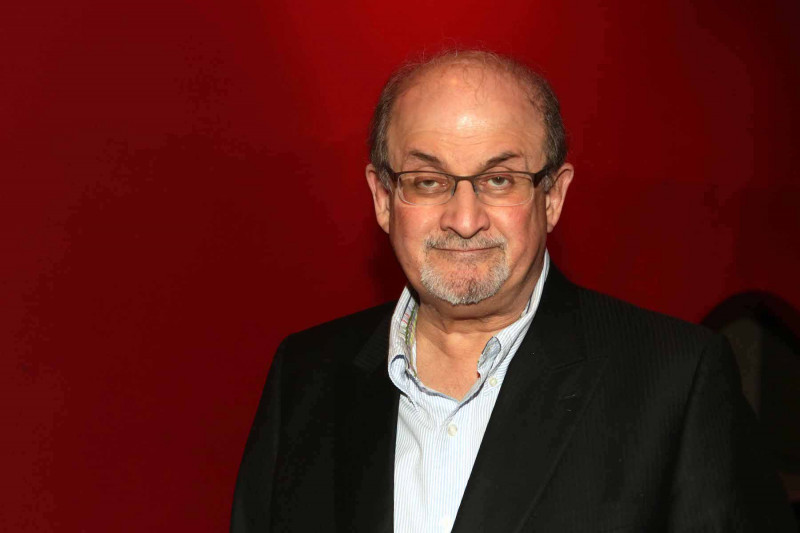 Salman Rushdie, durante la conferencia de Fronteiras do Pensamento, en São Paulo (2014).