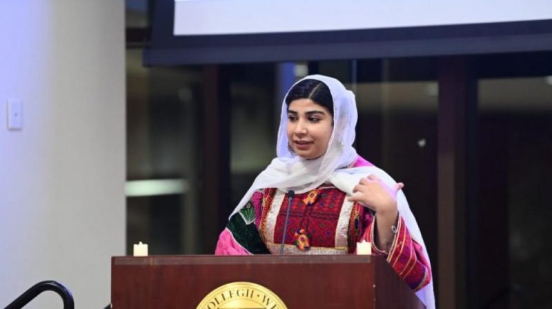 Pashtana Dorani, fundadora de la organización Learn Afghanistan, imagen cedida.Learn Afghanistan
