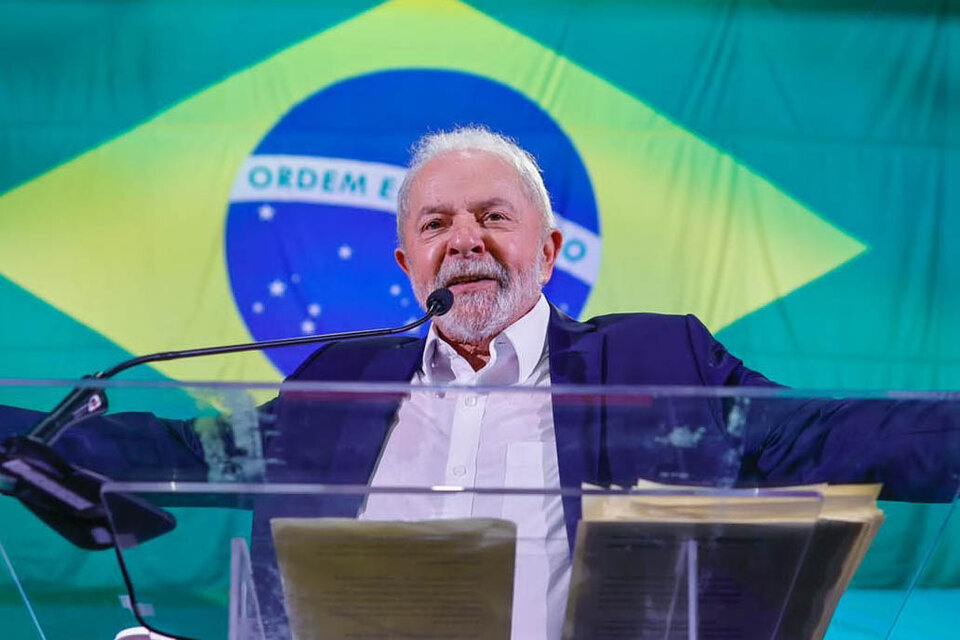 El expresidente de Brasil Luiz Inácio Lula da Silva durante un discurso / Facebook