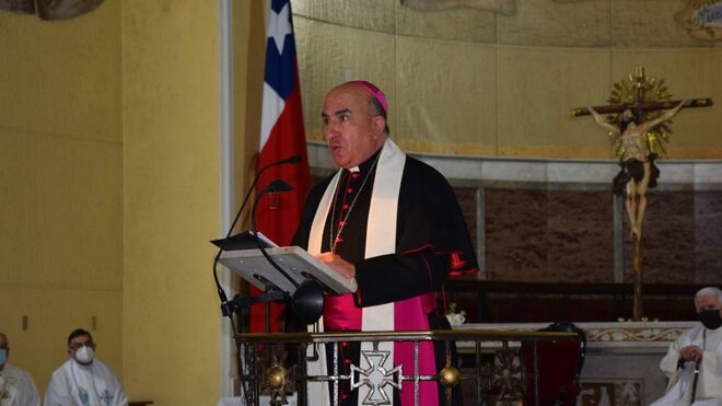 Monseñor Chomali en el Te Deum 2022