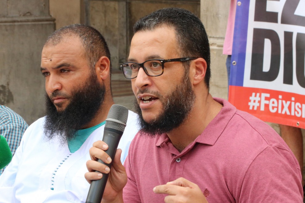Mohamed Badaoui, activista musulmán en Reus (Tarragona), que actualmente está internado en el CIE de Barcelona para ser deportado por la Policía. — Gemma Sánchez / ACN