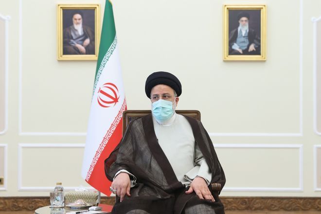 el presidente iraní, Ebrahim Raisi