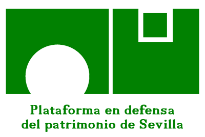 Logotipo de la Plataforma en Defensa del Patrimonio de Sevilla