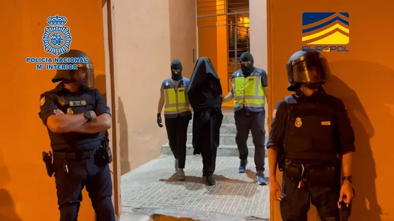 Detención de uno de los presuntos yihadistas en la operación de Melilla