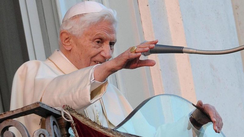 El papa emérito Benedicto XVI, en una imagen de archivo. EFE/Ettore Ferrari