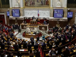 La Asamblea Nacional de Francia. Foto: GEOFFROY VAN DER HASSELT via Getty Images