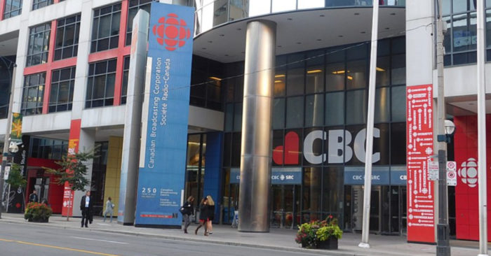 Oficinas de la CBC News en Toronto, Canadá. 17 de octubre de 2017. (Wikimedia Commons/ Adam Moss/ CC BY-SA 2.0)