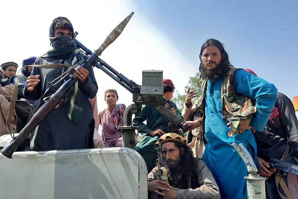 Combatientes talibanes en la provincia Laghman.