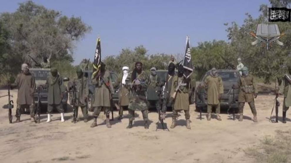 Imagen de archivo de un grupo de activistas de Boko Haram, en Nigeria.GTRES