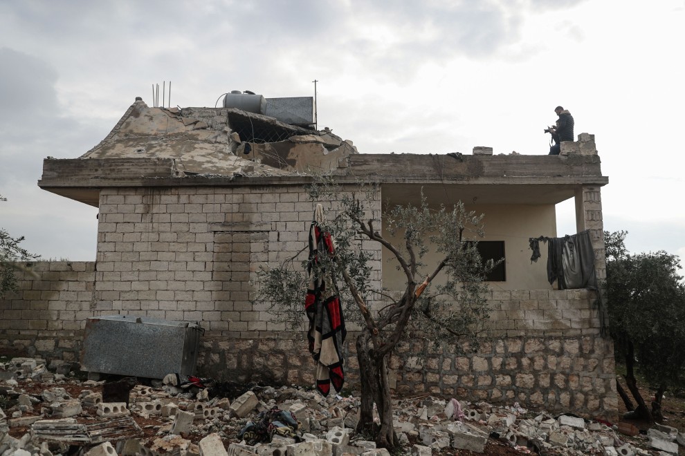 Imagen de archivo de una vivienda atacada por las de las fuerzas especiales estadounidenses en Siria. — Anas Alkharboutli / Europa Press / Dpa
